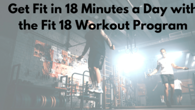 Get Fit in 18 Minutes a Day with the Fit 18 Workout Program